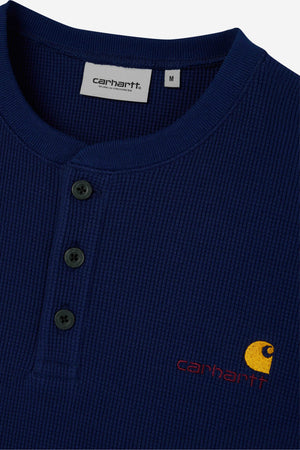 L/S Waffle Henley T-shirt