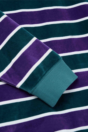 L/S Velour Stripe T-shirt