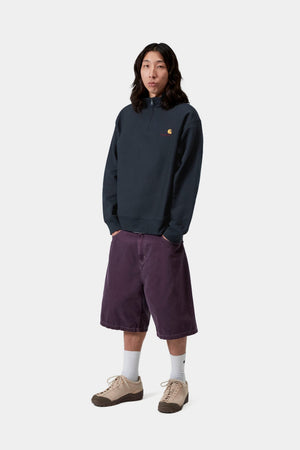 Half Zip American Script Sweat