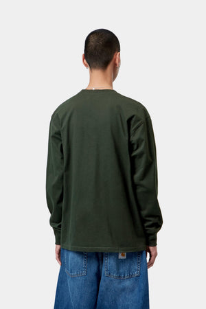 L/S American Script T-Shirt