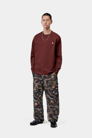 L/S American Script T-Shirt