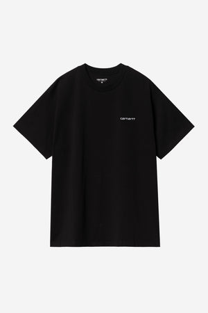 S/S Script Embroidery T-Shirt