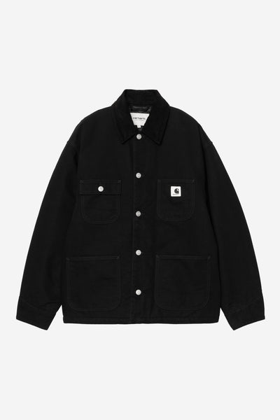 ジャケット・アウター Carhartt AU WIP Carhartt – Coat Michigan L Black - COAT MICHIGAN ジャケット・アウター