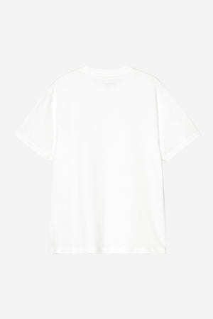 W S/S Script Embroidery T-S