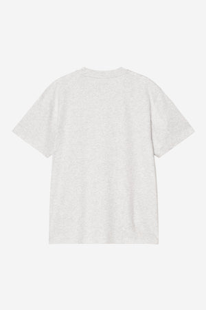 W S/S Script Embroidery T-S