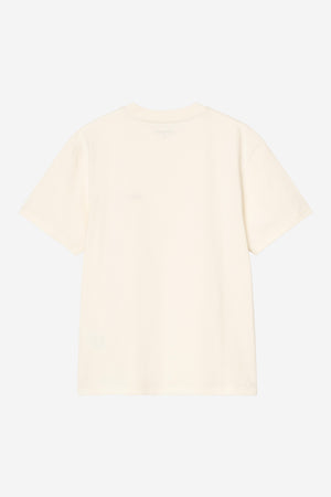 W S/S Script Embroidery T-S