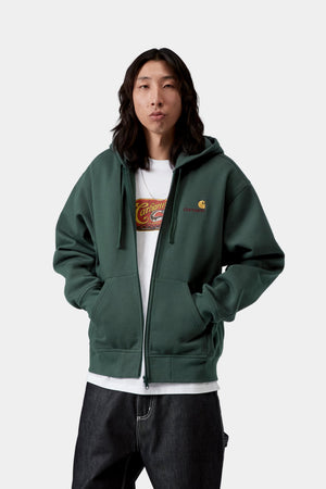 Hooded American Script Jacket