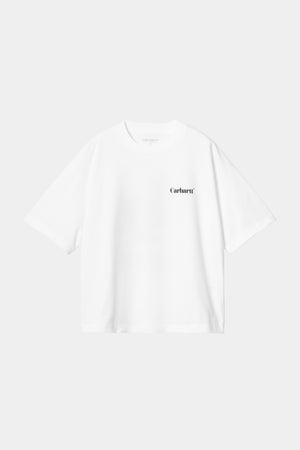 W S/S Fold Leo T-Shirt