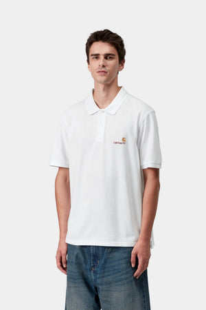 S/S American Script Polo