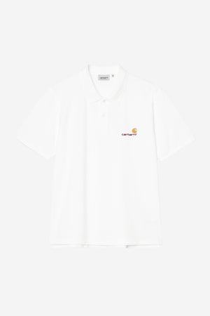 S/S American Script Polo