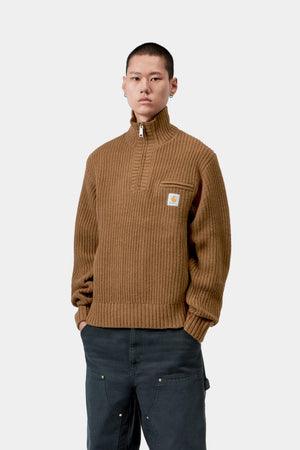 Detroit Half Zip Sweater