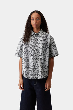 W S/S Snake Camo Shirt