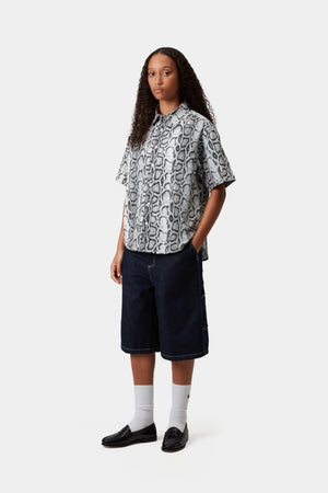 W S/S Snake Camo Shirt