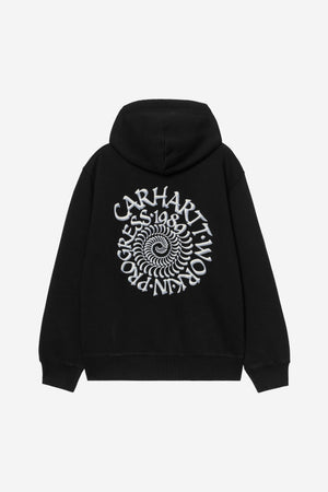 Hooded Spiral Sweat