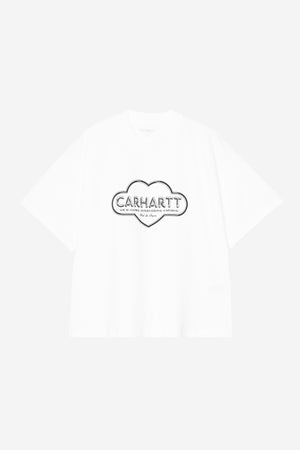 W S/S Cloud Heart T-Shirt