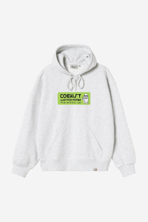 Hooded Bumper Sticker Sweat