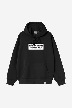 Hooded Bumper Sticker Sweat