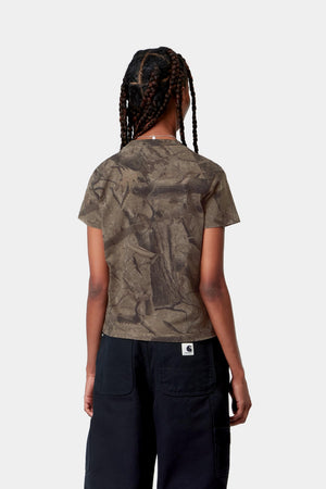 W S/S Feather Tree T-Shirt