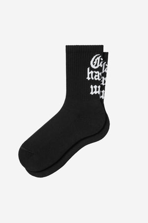 W Blackletter Socks