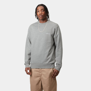 Script Embroidery Sweat